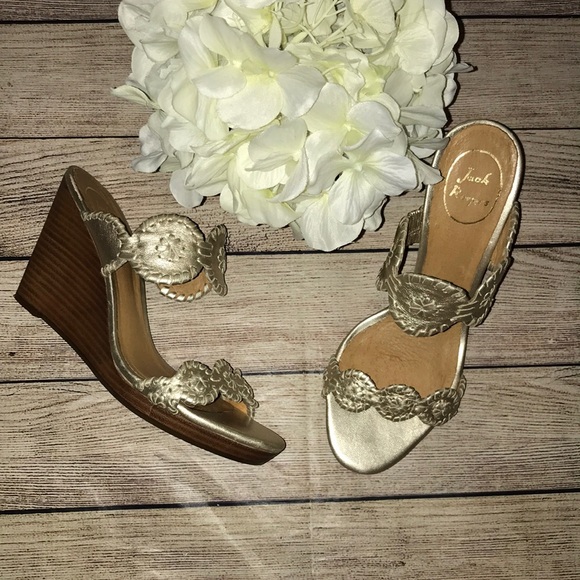 Jack Rogers Shoes - Jack Rogers Luccia Wedge Slide Sandals